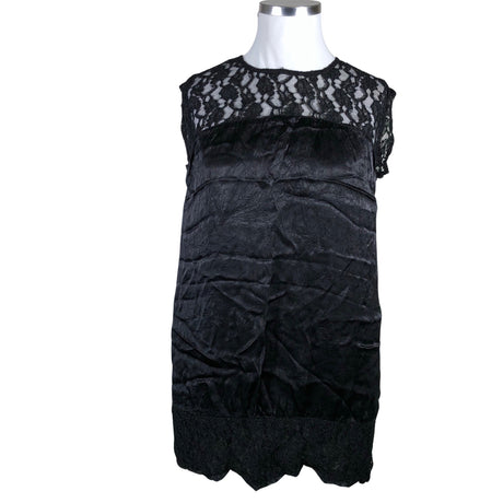 Unisex The Masai - Schiffon dress, size 42 - Black ()