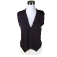 Unisex Handmade - Knit vest, size 38 - Brown ()