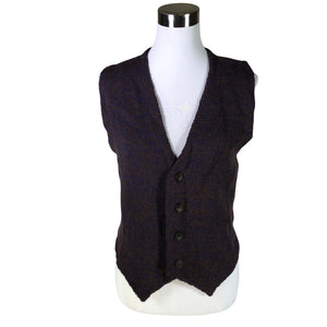 Unisex Handmade - Knit vest, size 38 - Brown (1)