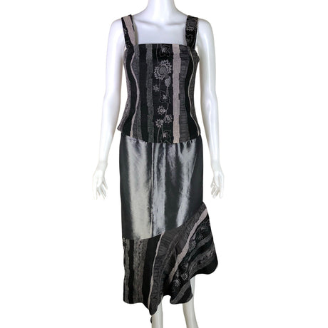Unisex Handmade - Party skirt, size 36 - Gray ()