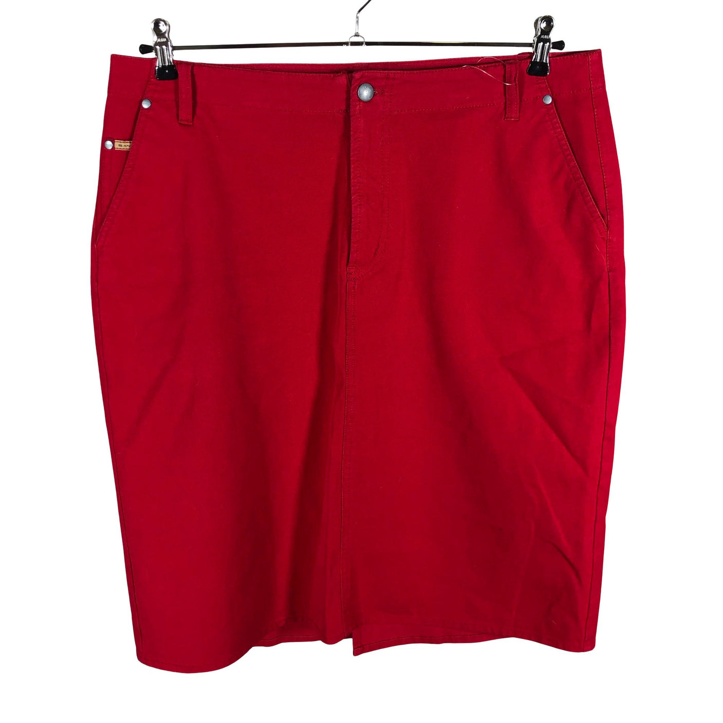 Unisex Sand - Denim skirt, size 46 - Red (1)