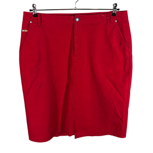 Unisex Sand - Denim skirt, size 46 - Red (1)