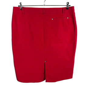 Unisex Sand - Denim skirt, size 46 - Red (2)