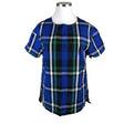 Unisex Reino&Aino - Short-sleeved blouse, size 42 - Blue ()