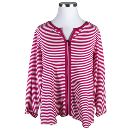 Unisex Ulla Popken - Tricot shirt, size 46 - Pink ()
