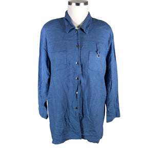 Unisex Merlyn - Blouse, size 44 - Blue (1)