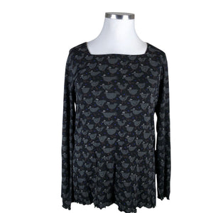 Unisex Gudrun Sjöden - Tricot shirt, size 44 - Black (1)