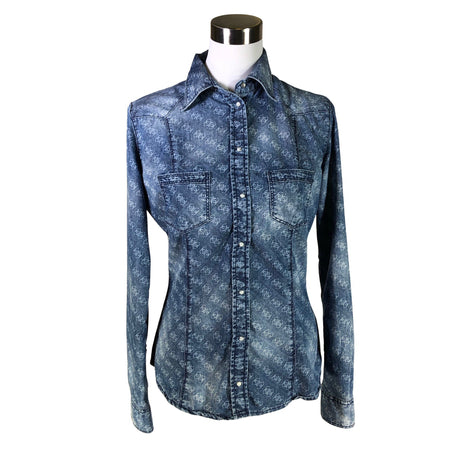 Unisex Guess - Denim shirt, size 38 - Blue ()