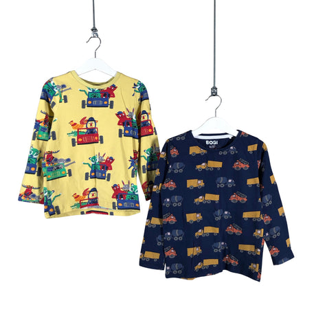 Unisex Polarn O. Pyret - Tricot shirt, size 116 - 122 - Blue ()