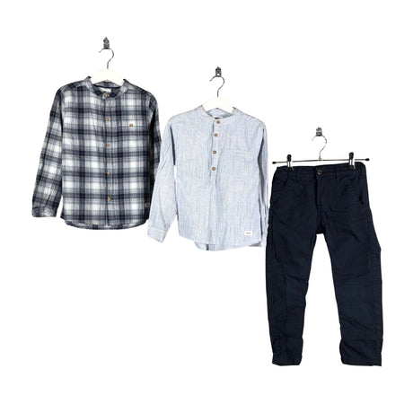 Unisex Polarn O. Pyret - Slacks, size 110 - 116 - Blue ()
