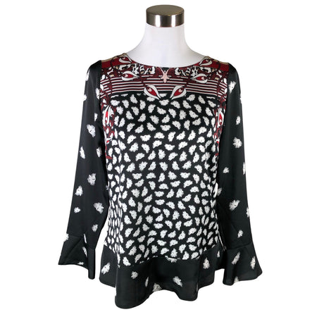 Unisex Comma - Blouse, size 36 - Wine red ()