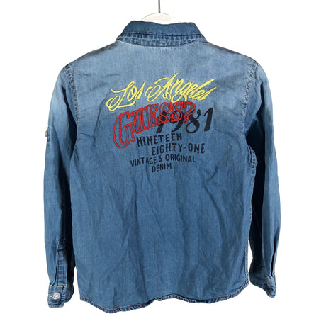 Unisex Guess - Denim shirt, size 104 - 110 - Blue (2)