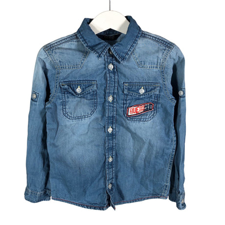 Unisex Guess - Denim shirt, size 104 - 110 - Blue ()