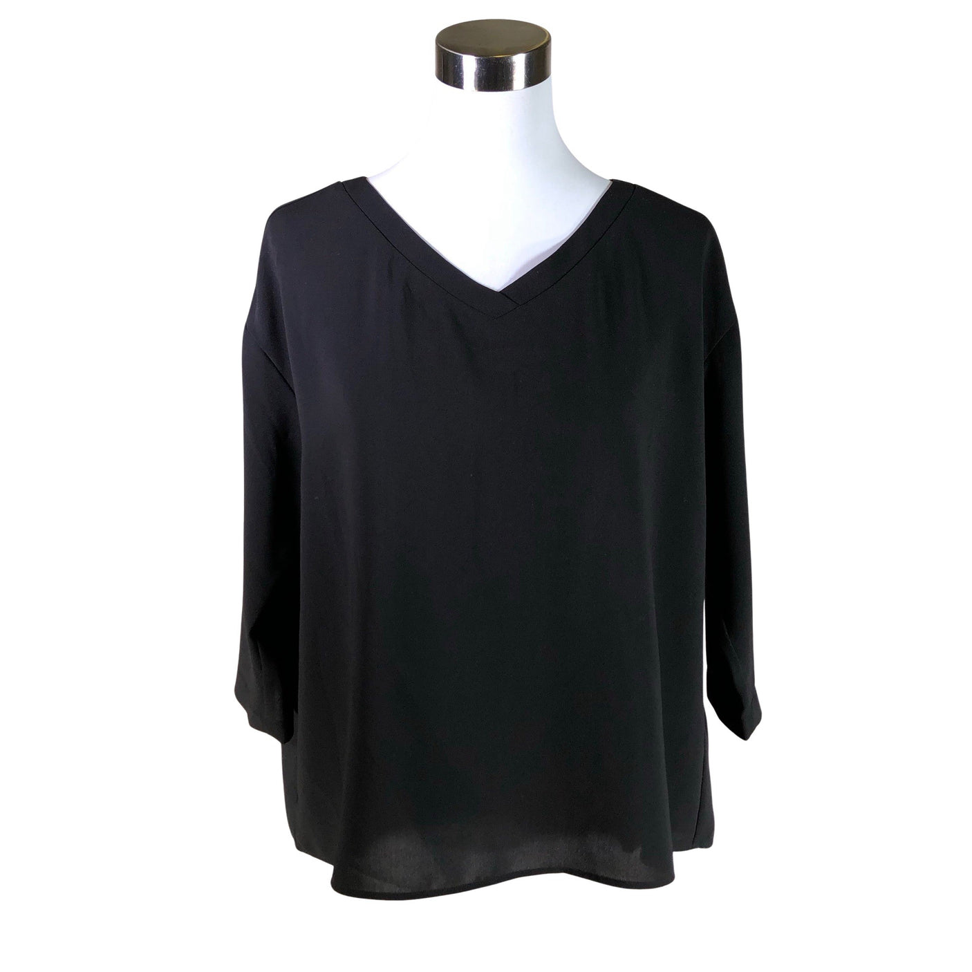 Unisex Uniqlo - Blouse, size 40 - Black (1)