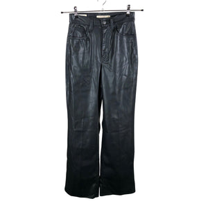 Unisex Levi's - Leather pants, size W24 - Black (1)