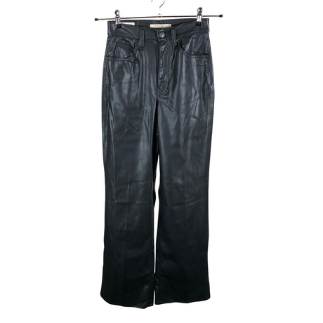 Unisex Levi's - Leather pants, size W24 - Black ()