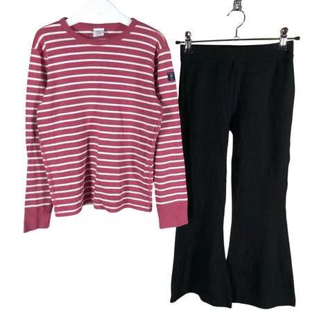 Unisex Polarn O. Pyret - Tricot shirt, size 128 - 134 - Light pink ()