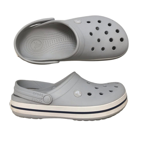 Unisex Crocs - Slip-on shoes, size 40 - Gray ()