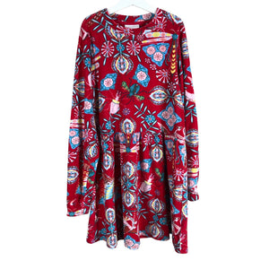 Unisex Reima - Sweatshirt dress, size 146 - 152 - Red (1)