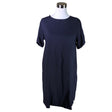 Unisex Boomerang - Schiffon dress, size 38 - Blue ()