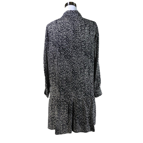Unisex Marc O'Polo - Schiffon dress, size 36 - Black (2)