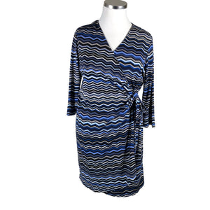 Unisex Esprit - Tricot dress, size 42 - Blue (1)