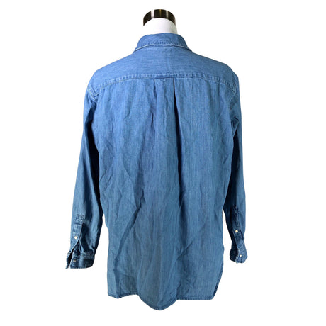 Unisex Sézane - Denim shirt, size 40 - Blue (2)