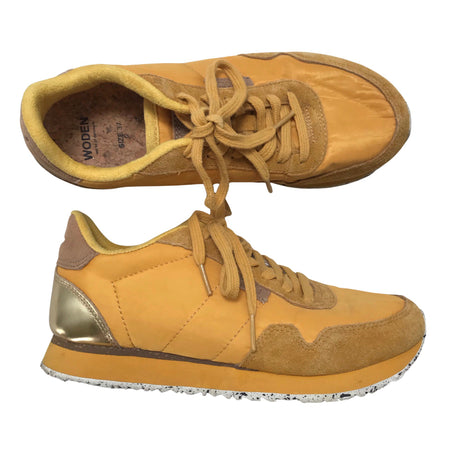 Unisex Woden - Casual sneakers, size 37 - Yellow ()