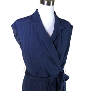 Unisex Sand - Schiffon dress, size 40 - Blue (3)