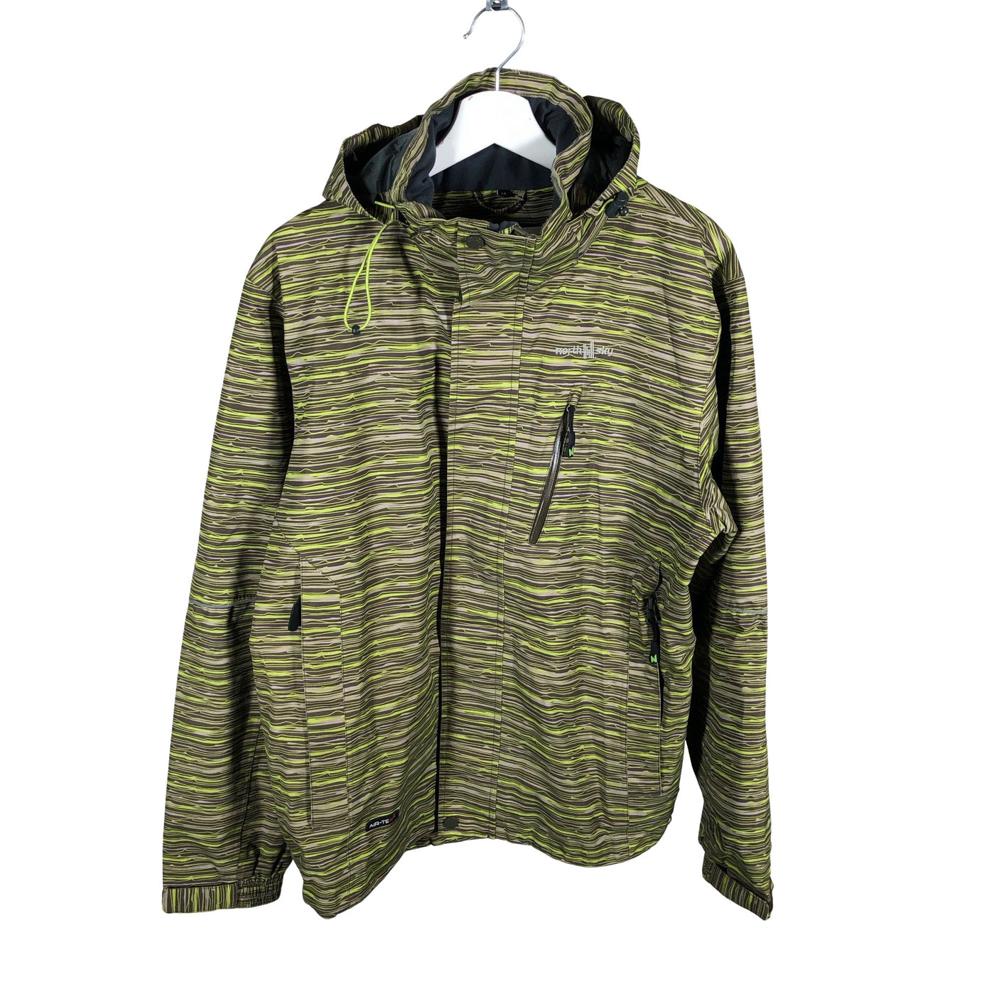 Unisex North Sky - Outdoor jacket, size M - Green (1)