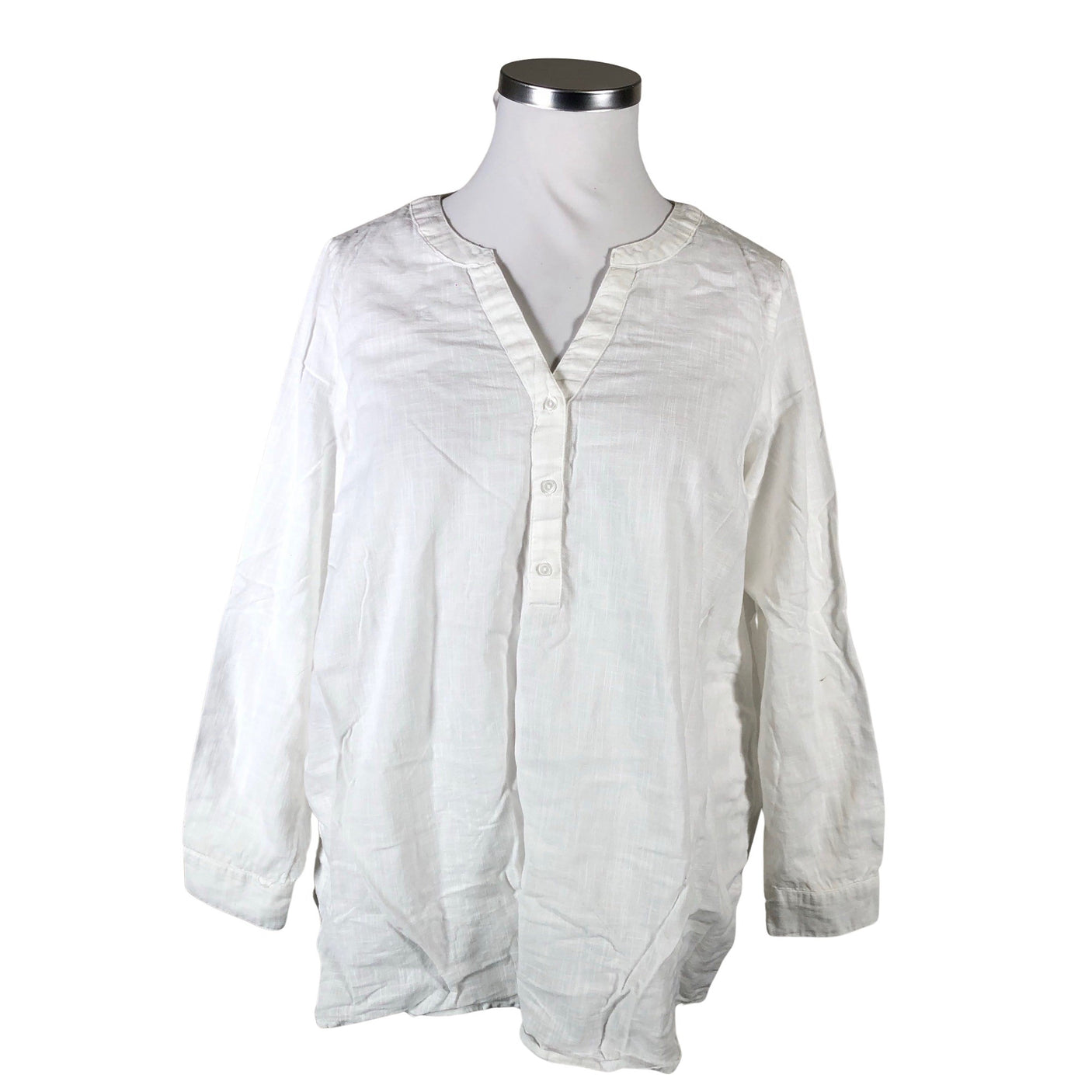 Unisex Zizzi - Blouse, size 46 - White (1)