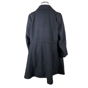 Unisex Zizzi - Wool coat, size 50 - Black (2)