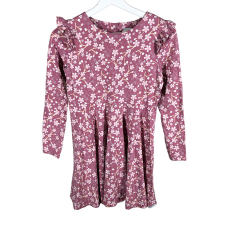 Unisex Polarn O. Pyret - Tricot dress, size 146 - 152 - Light pink ()