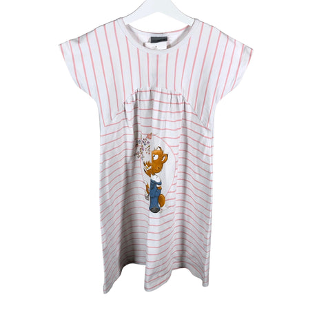 Unisex Sampsukka - Tricot dress, size 128 - 134 - White ()