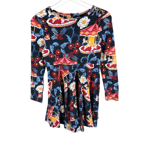 Unisex Polarn O. Pyret - Tricot dress, size 146 - 152 - Blue ()