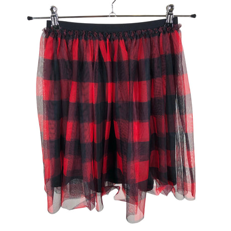 Unisex Benetton - Fabric skirt, size 158 - 164 - Red ()