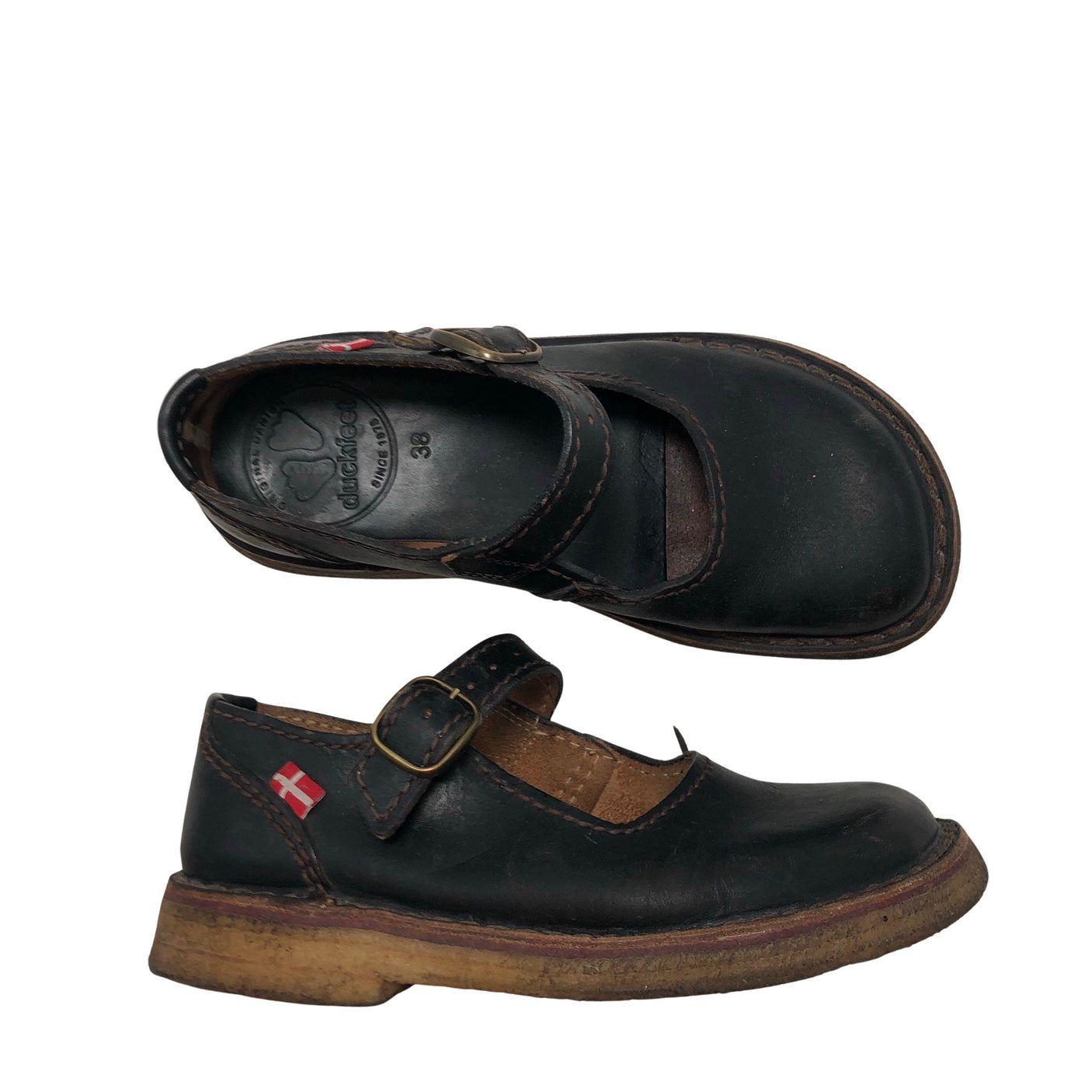 Unisex Duckfeet - Walking shoes, size 38 - Black (1)