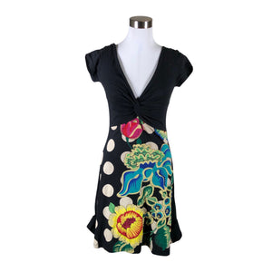 Unisex Desigual - Tricot dress, size 36 - Black (1)
