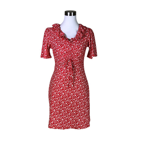 Unisex Wednesday's Girl - Tricot dress, size 32 - Red ()