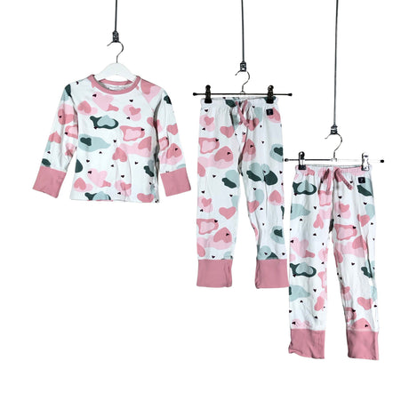 Unisex Polarn O. Pyret - Nightwear, size 98 - 104 - Light pink ()