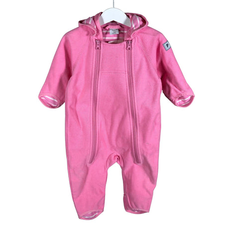 Unisex Polarn O. Pyret - Fleece overall, size 68 - 74 - Light pink ()