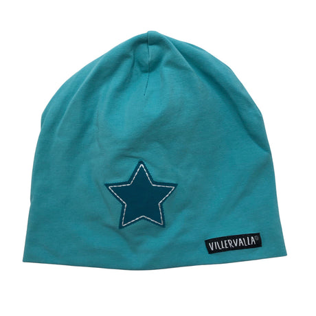 Unisex Villervalla - Lightweight beanie, size 52 - 54 cm - Turquoise ()