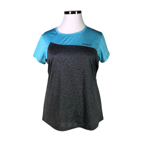 Unisex Icepeak - Sports shirt, short sleeve, size 46 - Gray ()