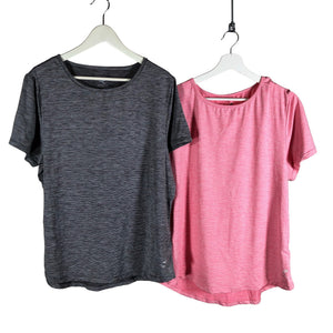 Unisex Energetics - Sports shirt, short sleeve, size 48 - Light pink (1)