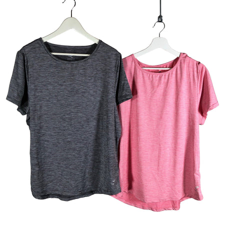 Unisex Energetics - Sports shirt, short sleeve, size 48 - Light pink ()