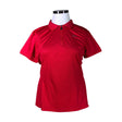 Unisex Li-ning - Sports shirt, short sleeve, size 44 - Red ()
