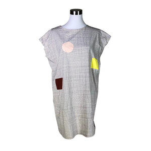 Unisex Papu - Tricot dress, size 34 - White (1)
