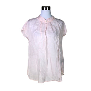 Unisex Sand - Short-sleeved blouse, size 40 - Light pink (1)