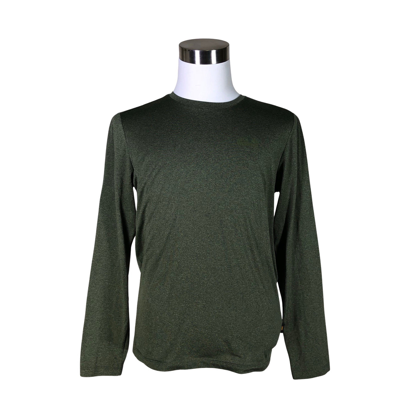 Unisex Jack Wolfskin - Sports shirt, long sleeve, size S - Green (1)