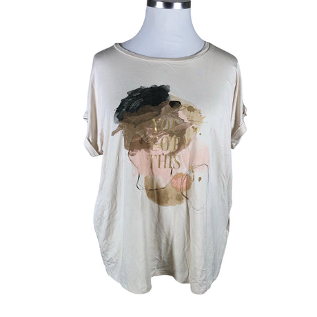 Unisex Soyaconcept - T-shirt, size 46 - Beige ()